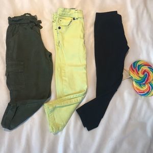 Lot 3 pants size 3T